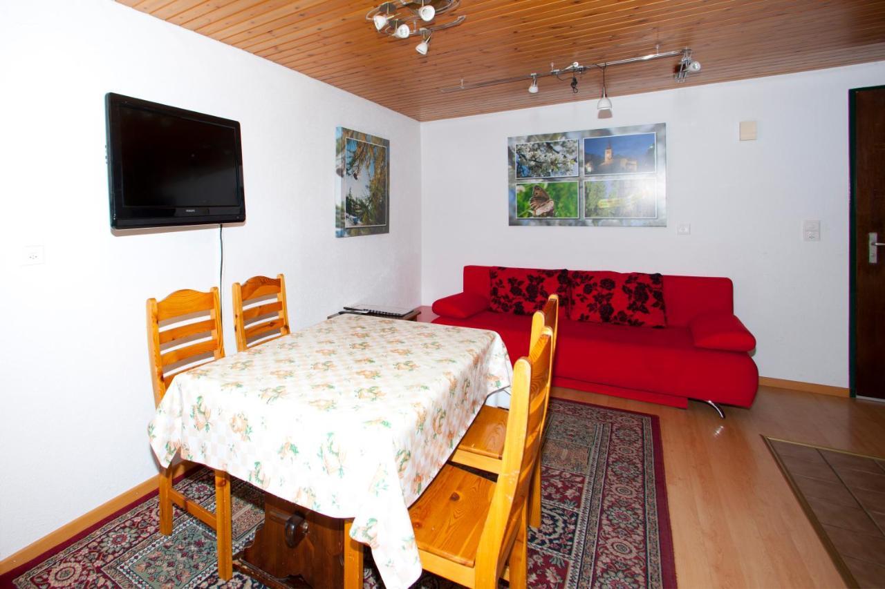 Ferienwohnung Waldheim Grächen Exterior foto