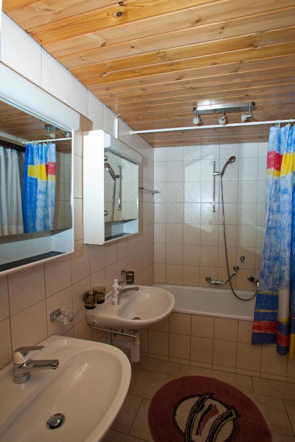 Ferienwohnung Waldheim Grächen Exterior foto